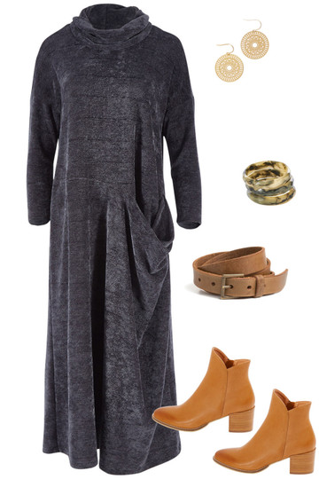 Shop The Winter Dress Outfit ...